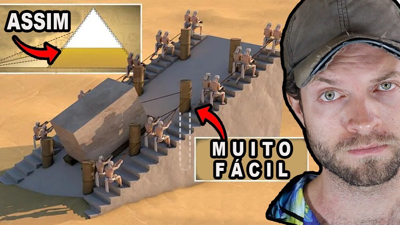 SEGREDO REVELADO! Como Os Egípcios Construíram As Pirâmides