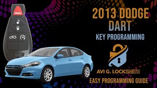 Unlock Your Future: Learn Automotive Locksmithing with Our Tutorials! | 2013 Dodge Dart Key Program