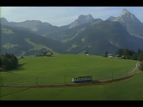 Swiss Railway Journeys - The MOB Railway