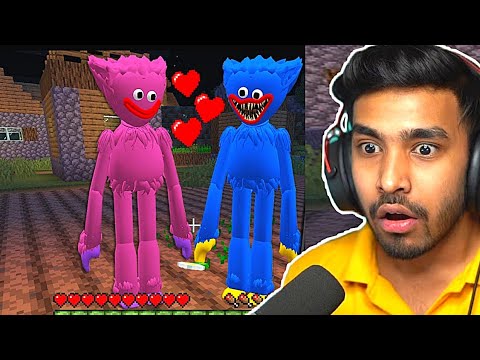 i Found Scary HUGGY BUGGY 😱 in Minecraft | Minecraft Horror |