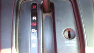 Shifter stuck in the Park position