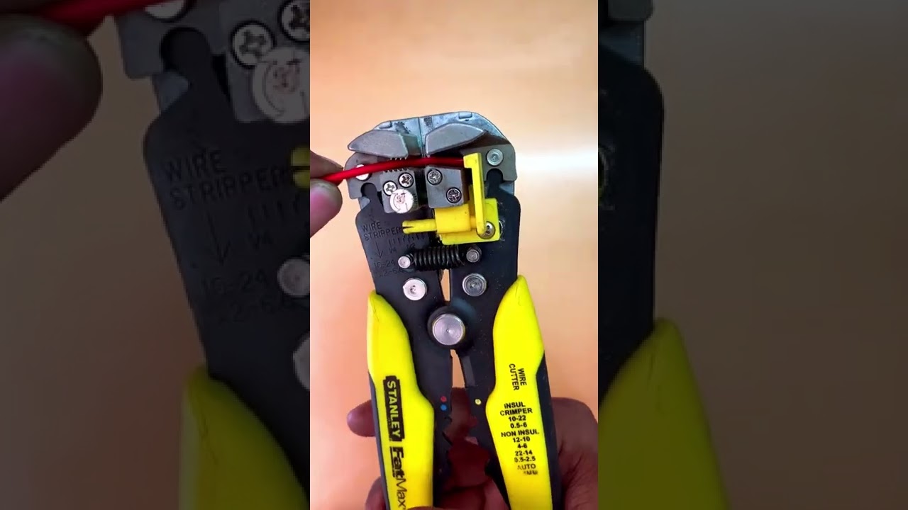 Watch video STANLEY FMHT0-96230 Automatic Wire Stripper Now STANLEY FMHT0-96230 Automatic Wire Stripper