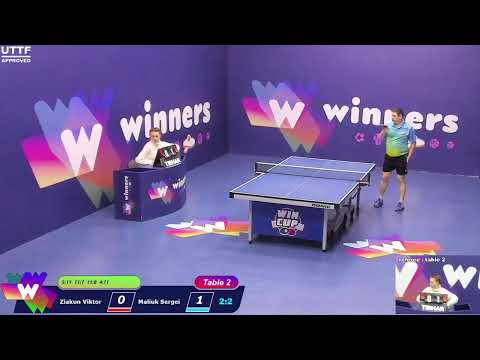WINners CUP table 2  04.02 Ziakun Viktor - Maliuk Sergei   21:00