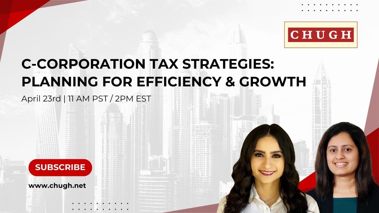 C-Corporation Tax Strategies: Planning for Efficiency & Growth