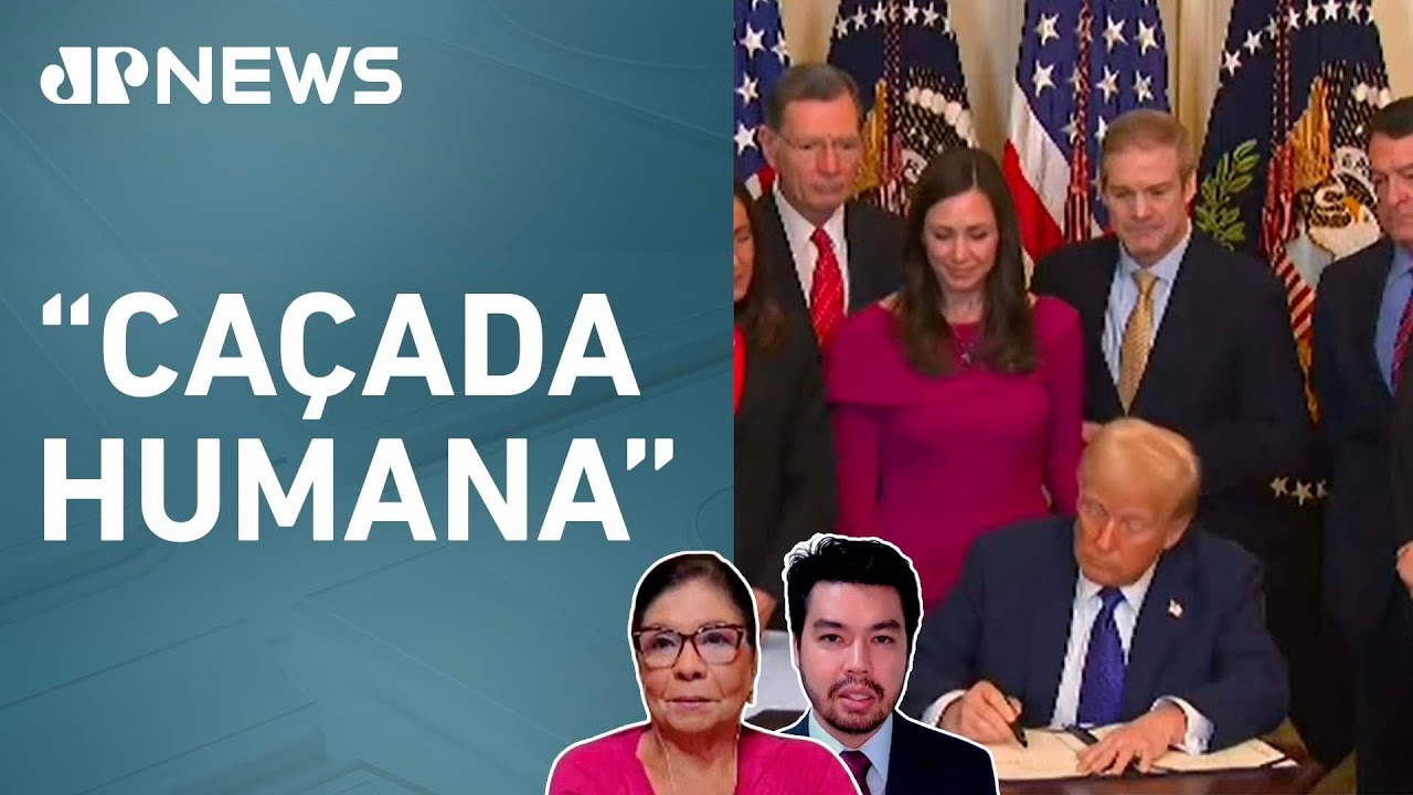 Donald Trump diz que mandará imigrantes para Guantánamo; Kobayashi e Dora Kramer analisam
