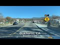 A drive thru the city of Oakhurst, CA