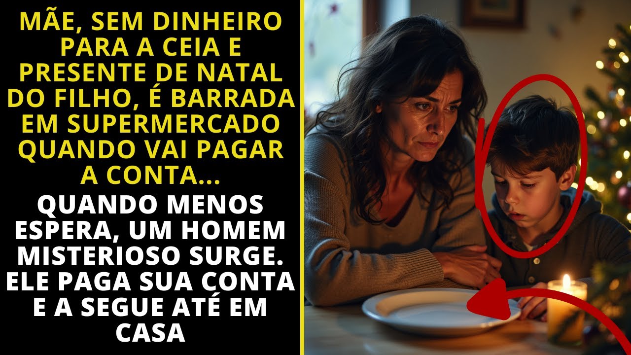Mãe, sem dinheiro para a ceia de natal do filho, é barrada em supermercado quando vai pagar a conta