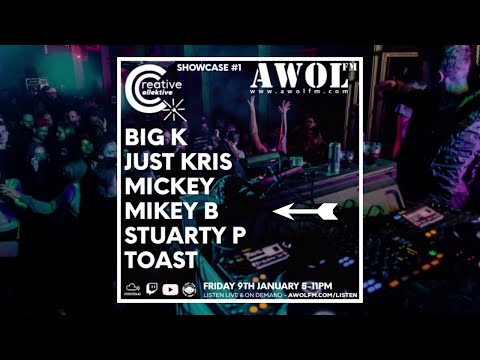 Mikey B - Creative Collektive Showcase #1 on AWOL FM (9th Jan 2026)