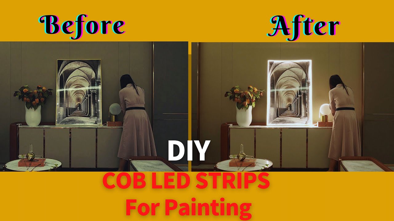 Video Tag 13 Lights For Paintings Is So Easy --One Step Light The Artwork