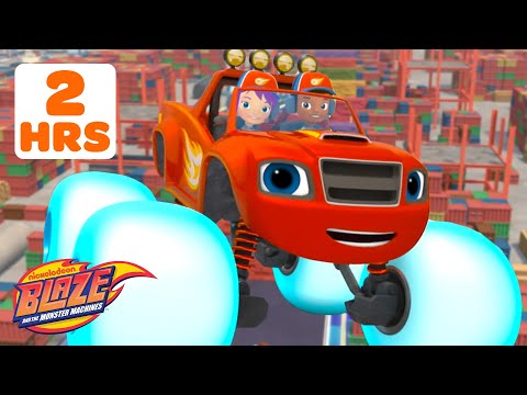 Blaze's Best Races & Transformations with Friends! 🚗💨 w/ AJ | Blaze and the Monster Machines