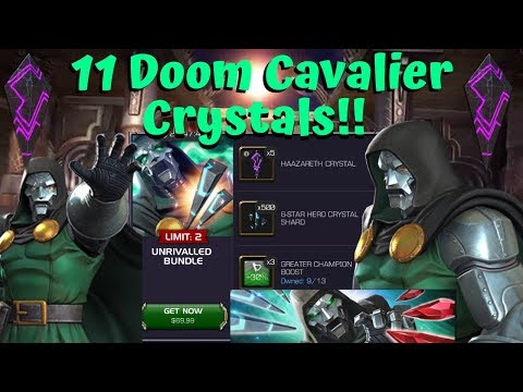 11x Dr Doom Cavalier Crystals! Can We Get Lucky?! - Marvel Contest of Champions