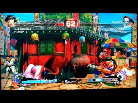 Super Street Fighter IV Makoto-Lord Majestros vs Vega-TwIsTeD SiLeNt(1)