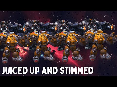 JUICED UP RAYNOR BIO IS BACK - Weekly Brawl [Starcraft 2 Direct Strike]