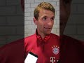 Thomas Müller exclusively speaking to Indian Media contingent during the Bundesliga 2019-20 visit
