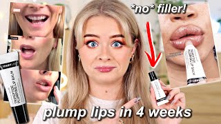 I tried *that* VIRAL Lip Filler Balm for 4 weeks.. My honest thoughts (Inkey List Peptide Balm)