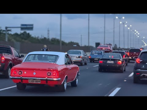Moments from the Velopark motorcade.