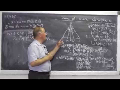 2/2 Lectia 532 - Probleme legate de triunghiul echilateral - Tema la Geometrie plana - Clasa 6