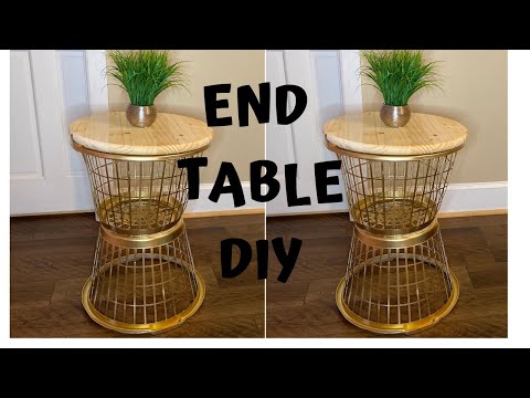 💎DIY-HOW TO MAKE AN END TABLE: End table