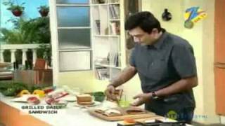 Khana Khazana - Cooking Show - Grilled Sandwich - Recipe by Sanjeev Kapoor - Zee TV