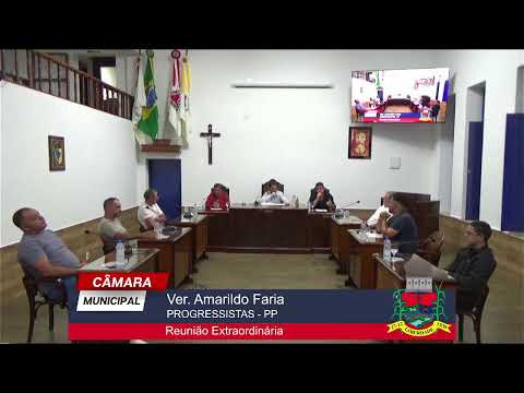 8ª Reunião Extraordinária de Vereadores