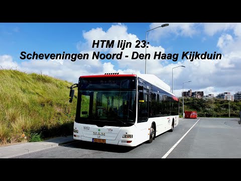 HTM Lijn 23: Scheveningen Noord - Den Haag Kijkduin - 2020