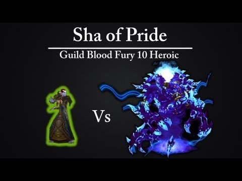 Sha of Pride vs Blood Fury 10m Heroic | Priest POV | US- Azralon