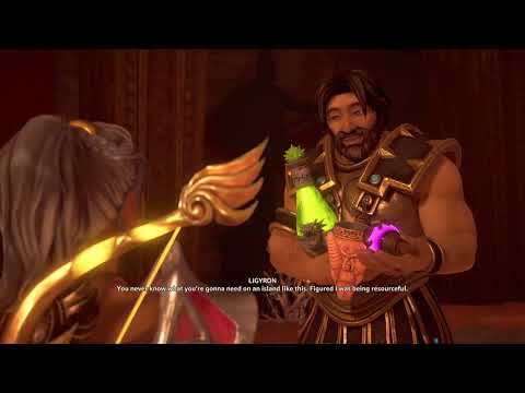 Immortals Fenyx Rising: 73 - Nest Egg: Inspect Ares's treasury ~ Defeat Typhon's captain