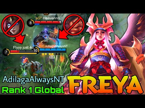 Monster Freya Deadly HyperCarry - Top 1 Global Freya by AdilagaAlwaysNT - Mobile Legends