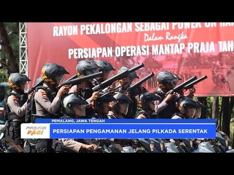 POLRES PEMALANG PERSIAPAN PENGAMANAN PILKADA