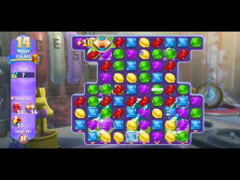 Willy Wonka's World of Candy - Level 197 Complete - No Hacks / No Boosters (Android/IOS)