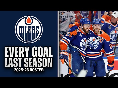 EVERY GOAL last season from the 2025-26 EDMONTON OILERS 🛢️ #32in32