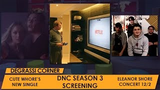 Degrassi Corner: Next Class Season 3 Screening, Cute Whore &amp; Eleanor Shore Music News