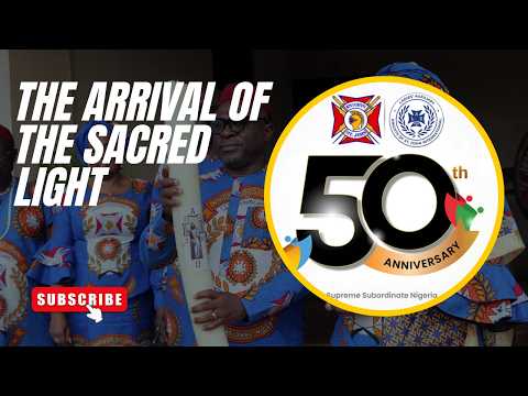 The Arrival of the KSJI Sacred Light to Abuja Grand Commandery