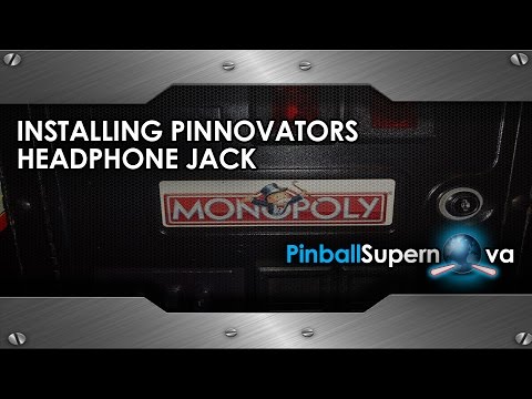 Pinball Mods # 44: Pinnovators Headphone Jack Installation