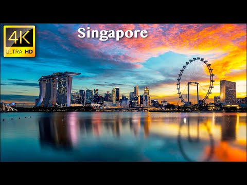 Singapore 4K UHD Drone Video