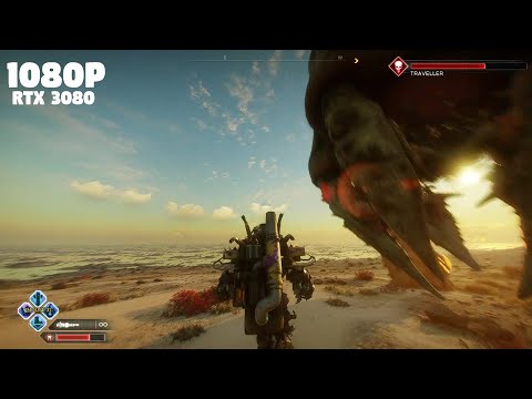 Rage 2 I finally defeated the Giant Sand Worm (RTX 3080 @60fps)