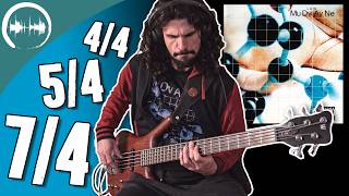 The Melodic Bridge Crazy Metric! | Mudvayne - Severed Bass Lesson (Pt. 3)