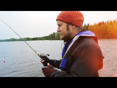 Hauenkalastusta sadepäivänä | Kalastus ja luonto