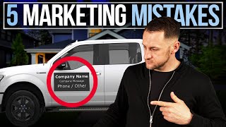 Top 5 Marketing Mistakes Roofing Contractors Make