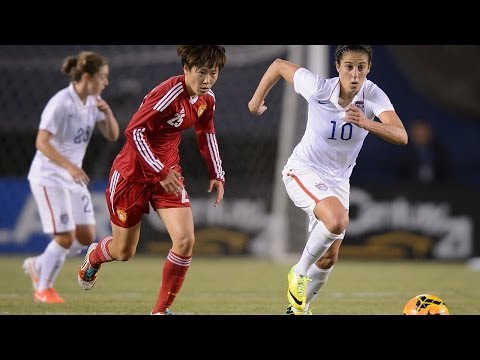 WNT vs. China PR: Carli Lloyd Second Goal - April 10, 2014