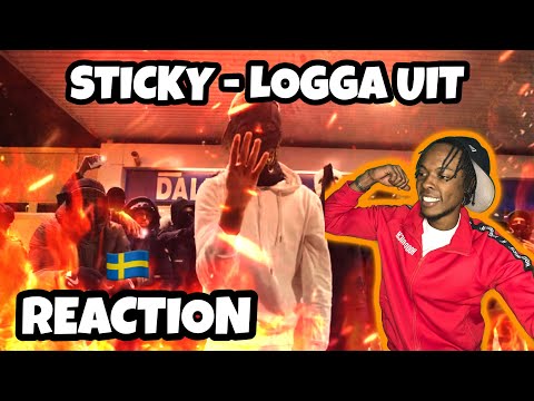 AMERICAN REACTS TO SWEDISH RAP! Sticky - LOGGA UT (Official video) (ENGLISH LYRICS)