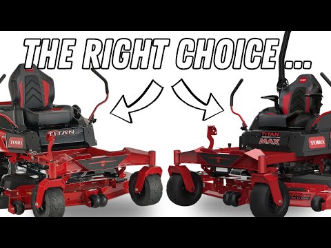 Toro Titan MyRide and Toro Titan Max: Same Price but Which is Better?
