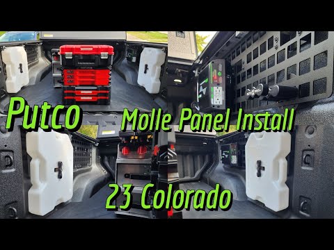 23 Colorado Bed Molle Upgrade From Putco Great for Overlanding Camping or Work
