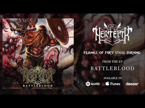 HERTEITR - Flames of fury steel burning (Official Stream - HD Audio)