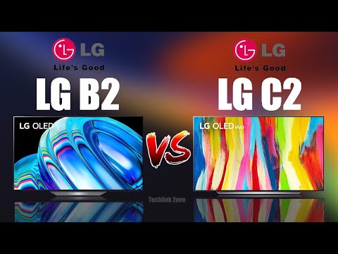 LG B2 vs LG C2 OLED TV Comparison | Which is the best ?