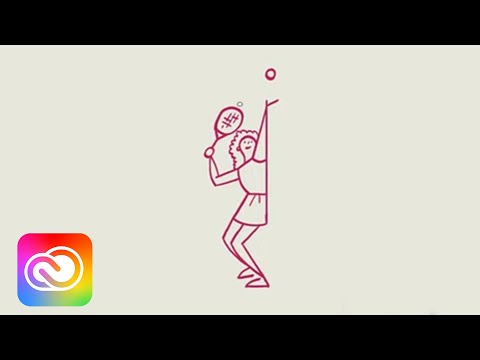 Draw Along with Kyle T. Webster - Tennis Player! | Adobe Creative Cloud