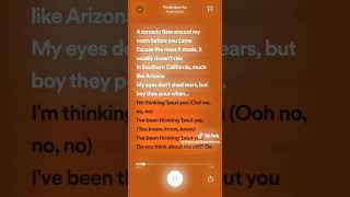 Thinking Bout You- Frank Ocean