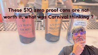 Carnival Cruise Mocktails in a Can?!  Zero-Proof Drink Review #cruiselife #acescruise #carnivalmagic