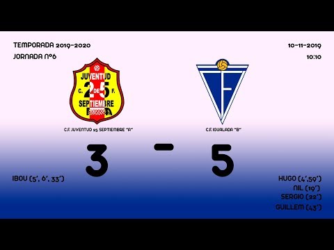 Resum Juventud 25 de septiembre "A" - C.F. Igualada "B"