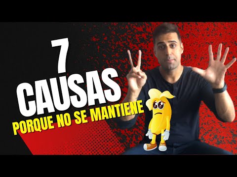 LA TENGO y se BAJA : Por qué PIERDO ERECCIÓN – 7 CAUSAS de PORQUÉ no puedes MANTENERLA